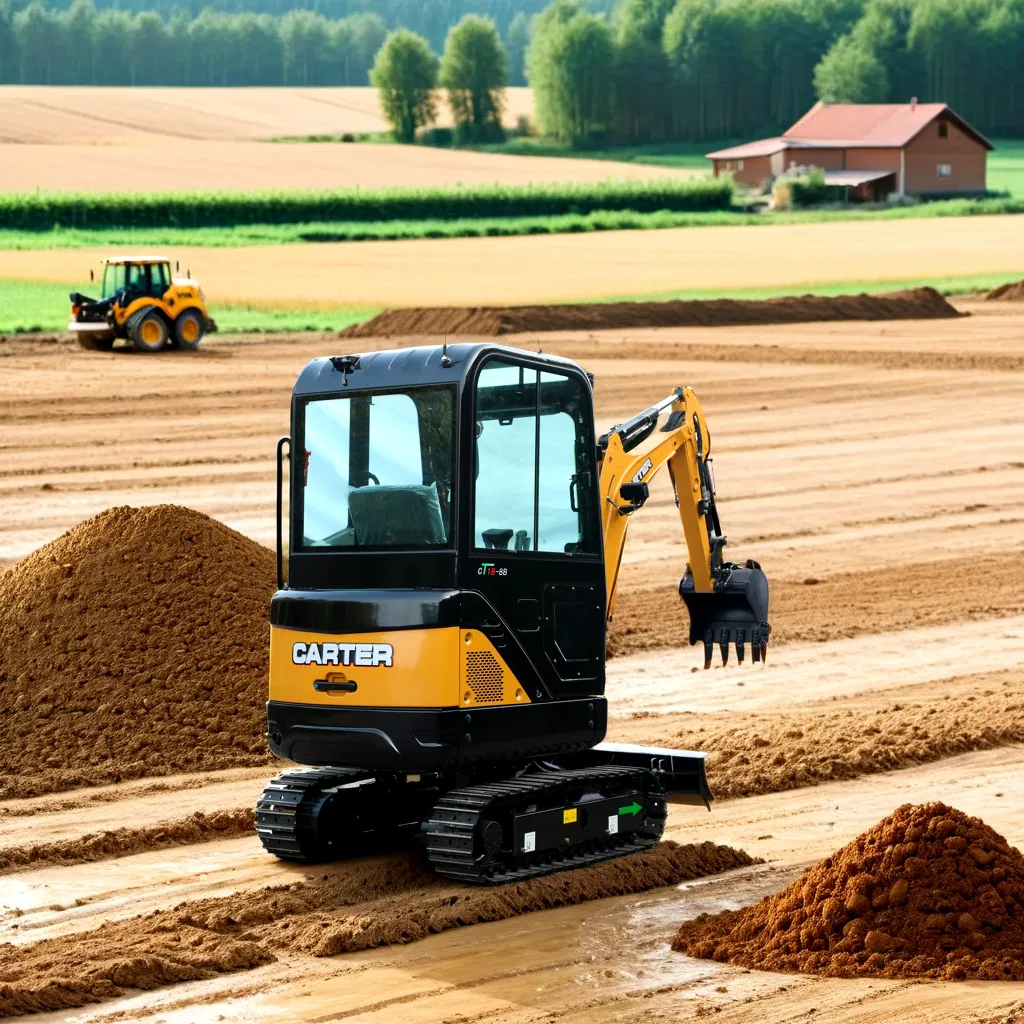 Compact Quality Mini Backhoe Excavator for Efficient Digging