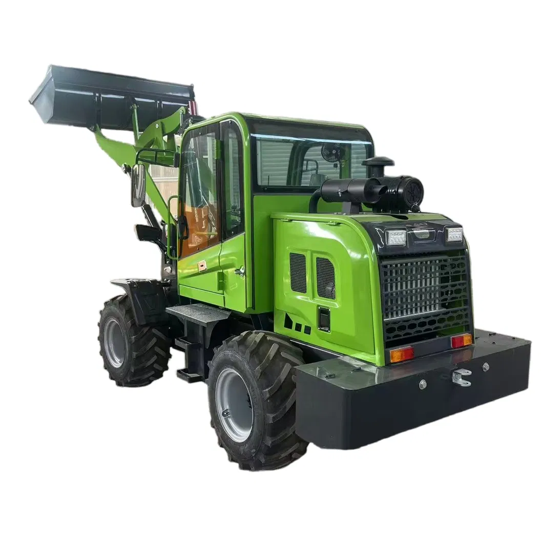 Small Mini-Wheel Loader View 5