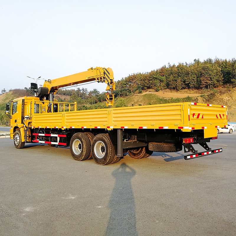 6X4 Truck-Mounted Articulated Crane/Crane Dump Truck/Hydraulic Lift Crane Truck