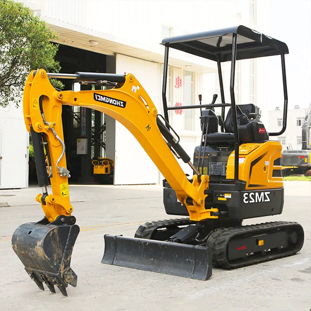 Garden Farm Compact Multi-Function Bagger Wheel Loader Backhoe Excavator Agricultural Orchard Construction Hydraulic Crawler Small Mini Digger Excavator