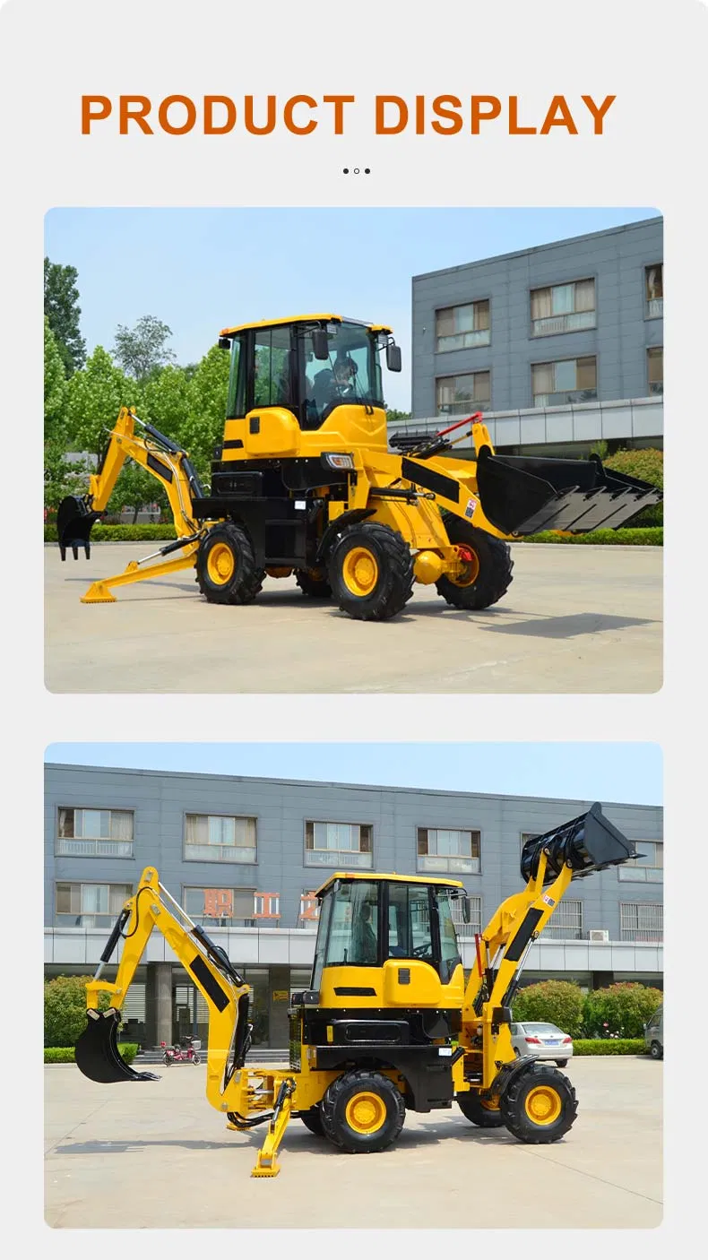 Backhoe Loader View 3