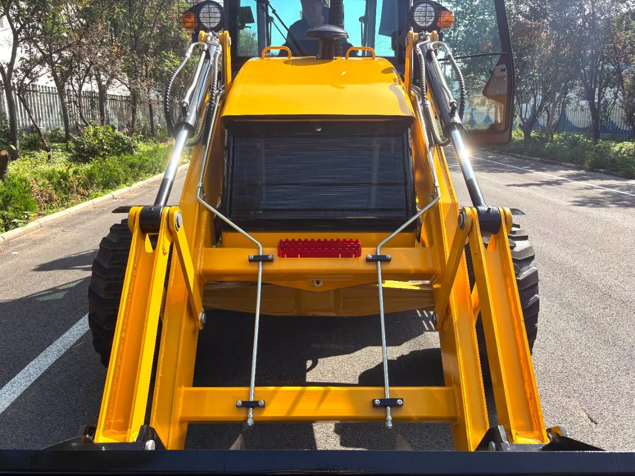 Only $18, 500! New 420f China Small 4X4 Towable Tlb Jcb 3cx Loader Mini Second Hand Used Tractor Loader Diesel Excavator Backhoe Loader