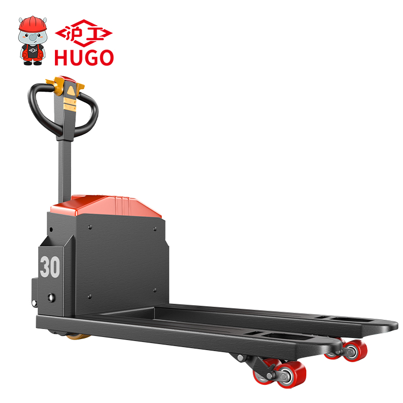 1000kg 1500kg Big Powered Pallet Jack Walking Electric Pallet Truck