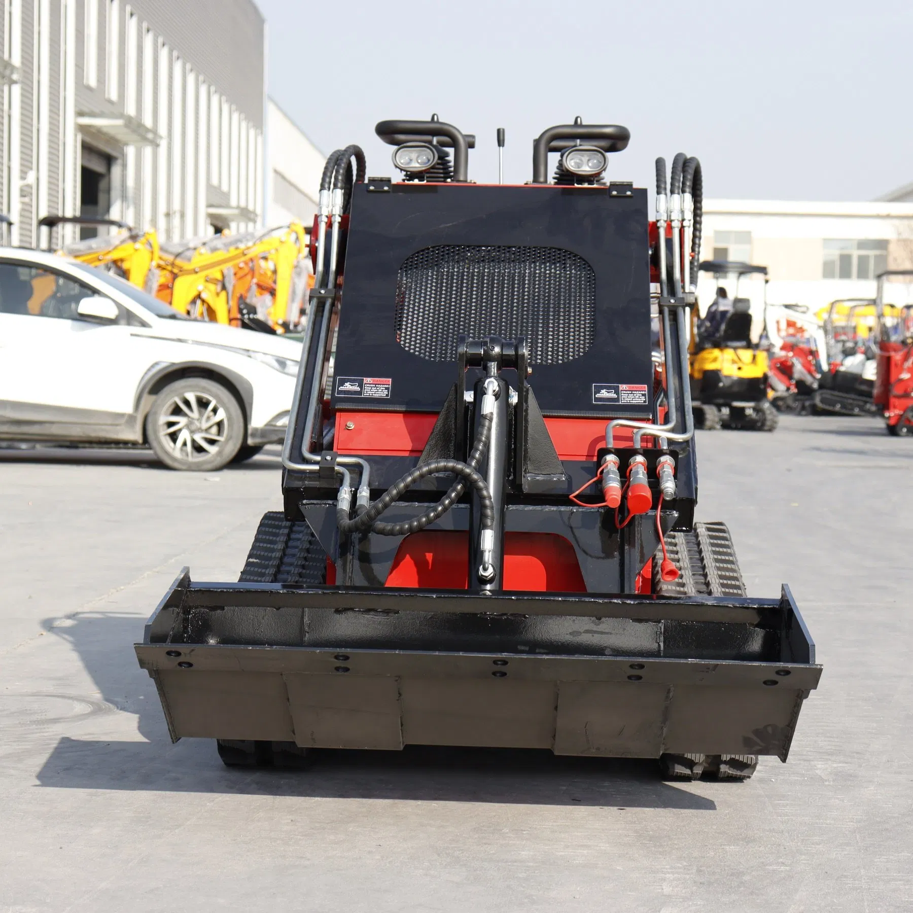 Free Shipping Cargadoras Forestry Mulcher Small Loaders Compact Kubota Track Mini China Skid Steer Loader