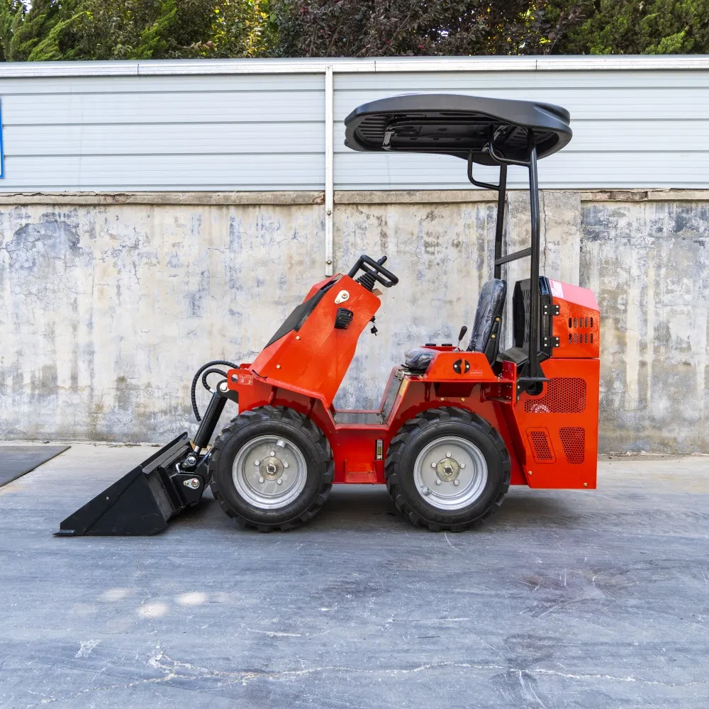 Factory Outlet EPA/CE High Quality Multifunction Hydraulic Gasoline Powerful Fast-Response Durable Safe-Operation Ride-on Mini Wheel Skid Steer Loaders