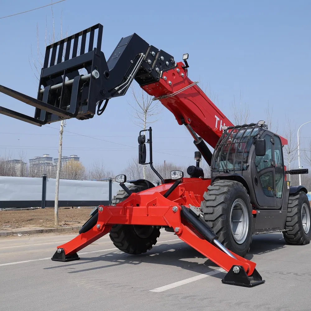 Diesel-Powered Telehandler with 18m Reach &amp; 360° Rotating Boom