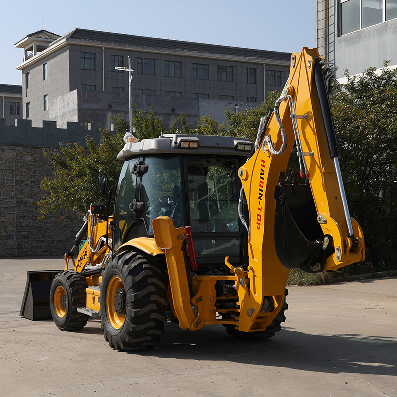 Haiqintop Brand New (HQM388) with Top Quality Jcb Backhoe Loader