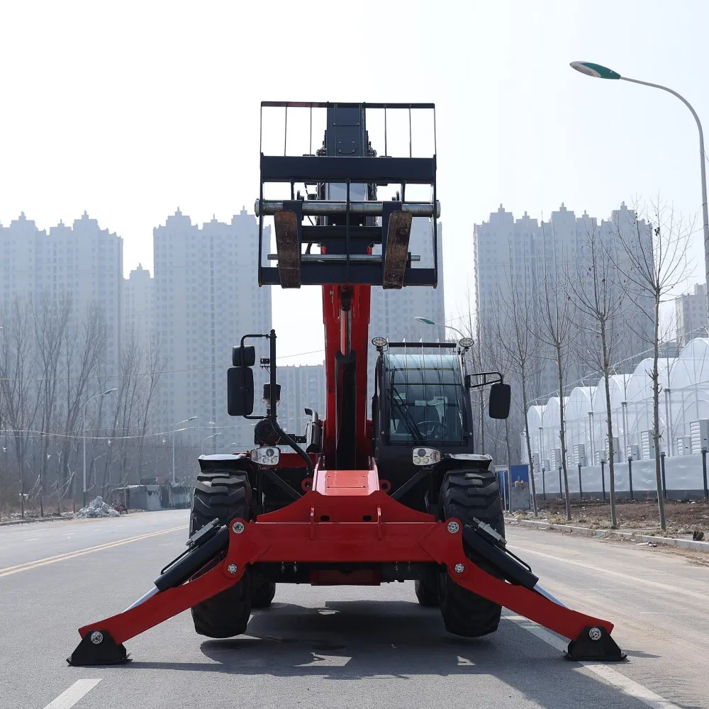 Diesel-Powered Telehandler with 18m Reach &amp; 360° Rotating Boom