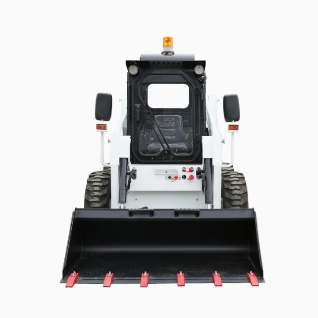 Mini 50HP 65HP 75HP 85HP 500kg-1200kg Micro Crawler Wheel and Track Skid Steer Loader with Attachment for Construction
