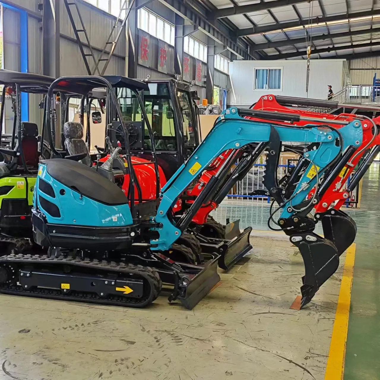 Free Shipping CE/EPA 3 Ton Mini Digger Mini Excavator 1 Ton 2 Ton 3.5 Ton Japan Engine Engine Excavadora Machine Bucket Thumb for Sale Cheap Price