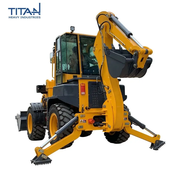 Compact Backhoe Loader View 3