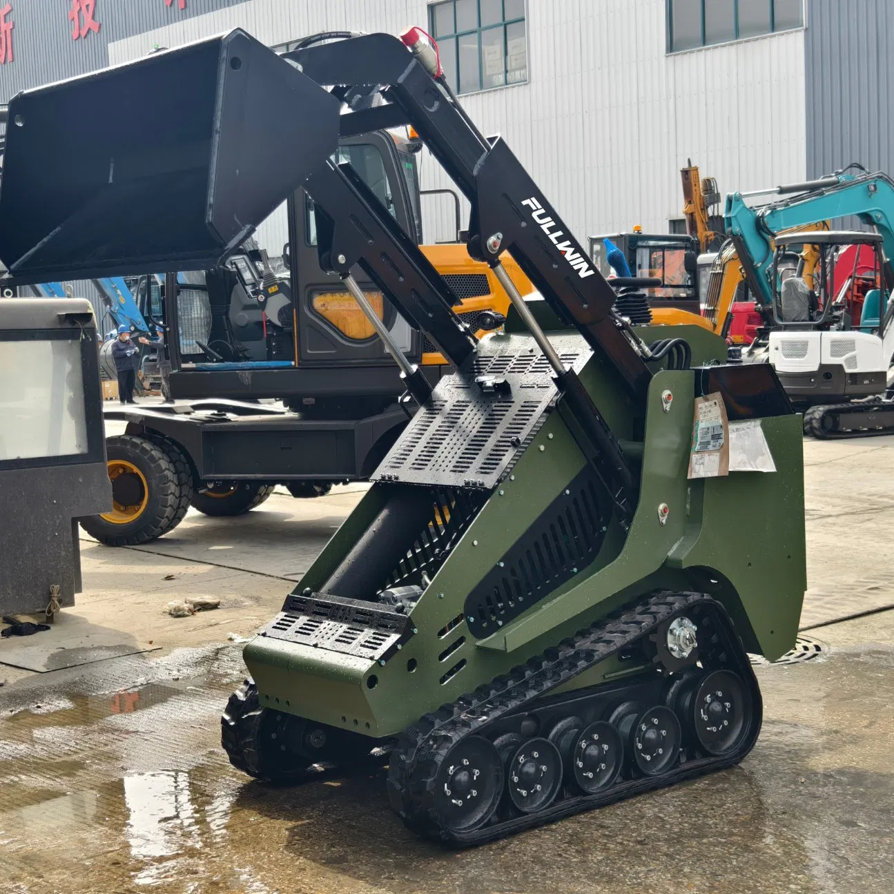 Free Shipping China Track Wheel CE/EPA/Euro 5 Mini Skid Steer Loader for Sale