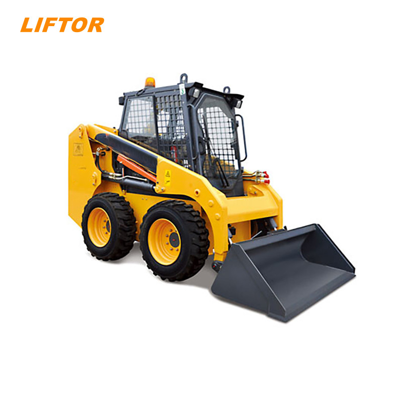 CE ISO EPA Liftor New Mini 50HP 65HP 75HP 85HP 500kg-1200kg Skid Steer Loader Micro Wheel and Track Steer Skid Loader with Attachment Parts Price for Sale