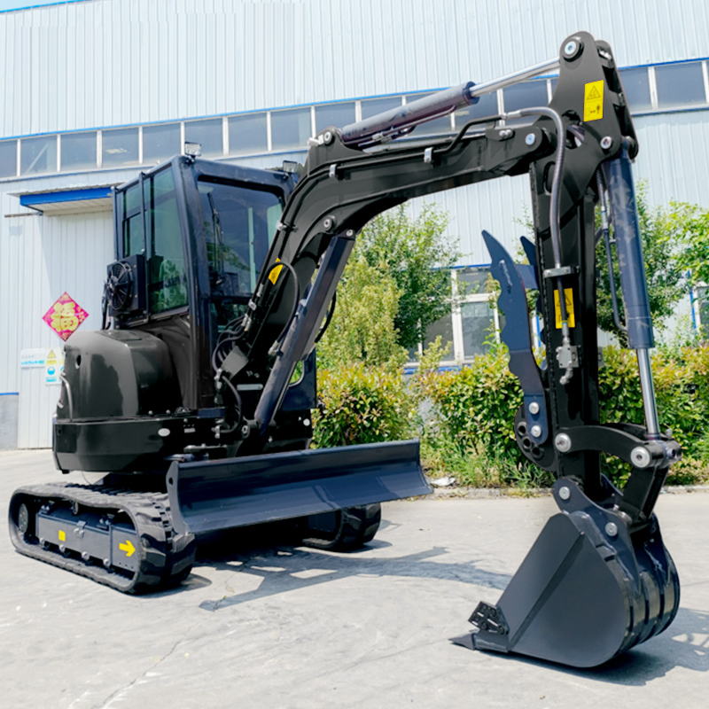 Free Shipping EPA Excavator 3.5 Ton Crawler Digger Farm Used Minibagger 1 Ton Mini Excavator Machine for Sale