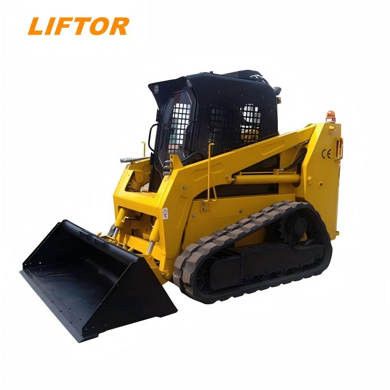 CE ISO EPA Liftor New Mini 50HP 65HP 75HP 85HP 500kg-1200kg Skid Steer Loader Micro Wheel and Track Steer Skid Loader with Attachment Parts Price for Sale