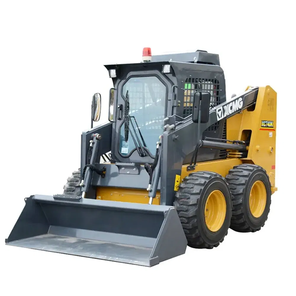 Skid Wheel Loader Chinese New Mini Small Backhoe CE EPA Euro 5 High Quality Popular Xc740K with Accessories for Sale
