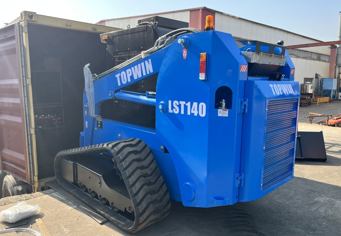 Chinese Best New Used Mini Compact Small Wheel Track 45/60/75/85/90/100/120 HP 120HP 1200 Kg Diesel Electric EPA Euro5 Engine Tracked Skid Steer Loader for Sale