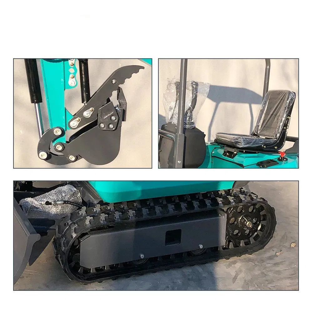 2.5 Ton CE/EPA Crawler/Wheel Mini/Small Compact Hydraulic Backhoe/Digger Engine Machine Farm Garden Crawler Excavator for Sale