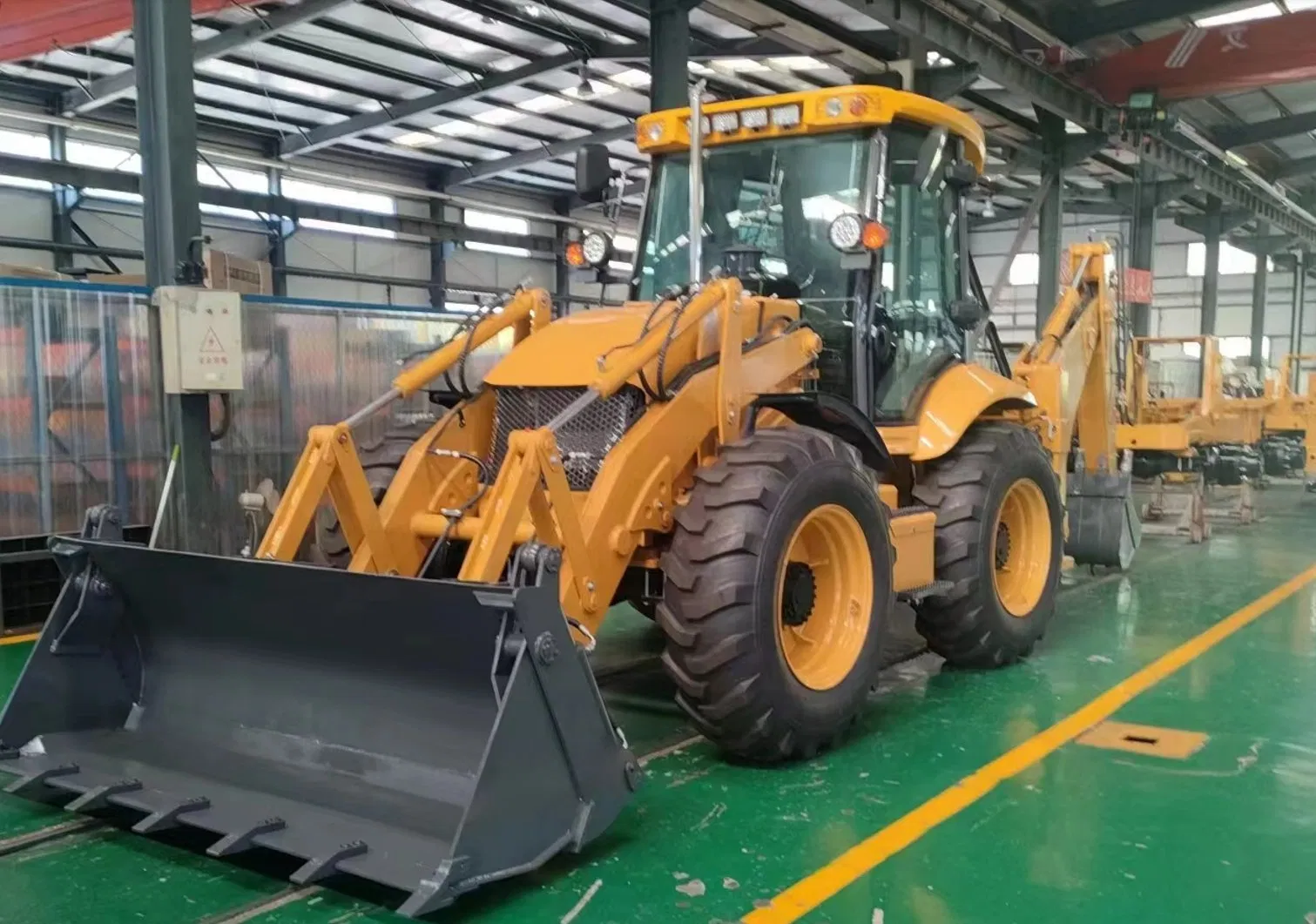 HBXG SHEHWA HB2503 Backhoe loader Rated loading capacity 2.5 tons Rated digging bucket capacity 0.3 CBM Operating weight 9.12 Tons EAC ISO9001 New