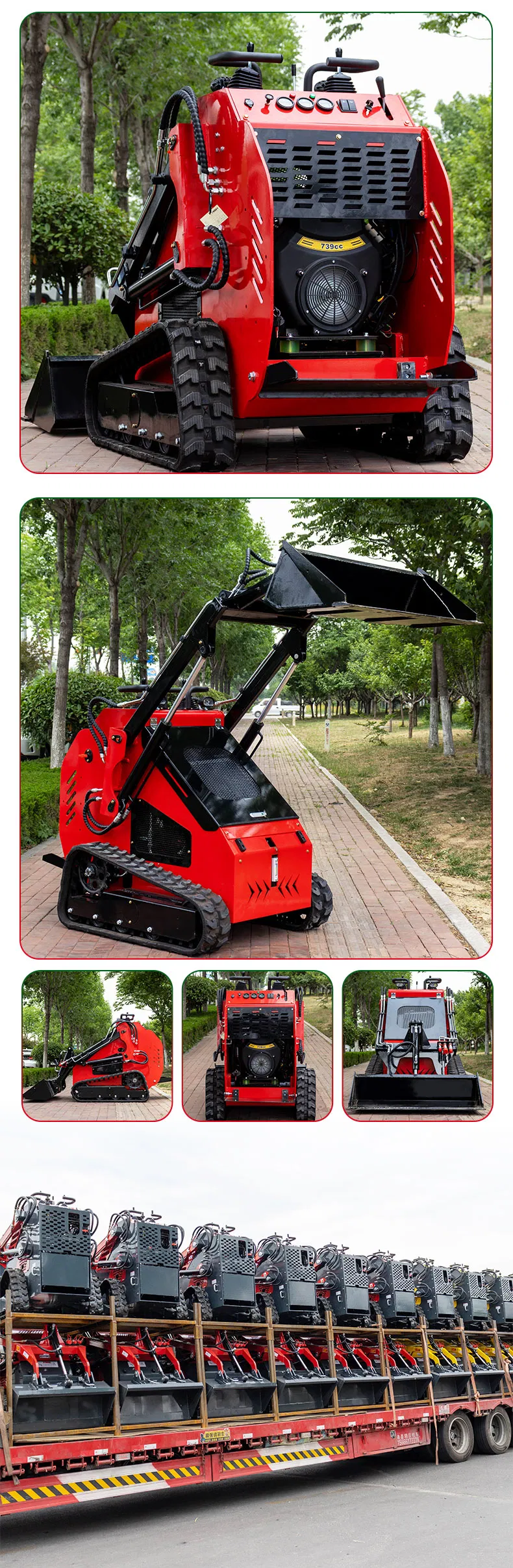 Mini Skid Steer Loader 7