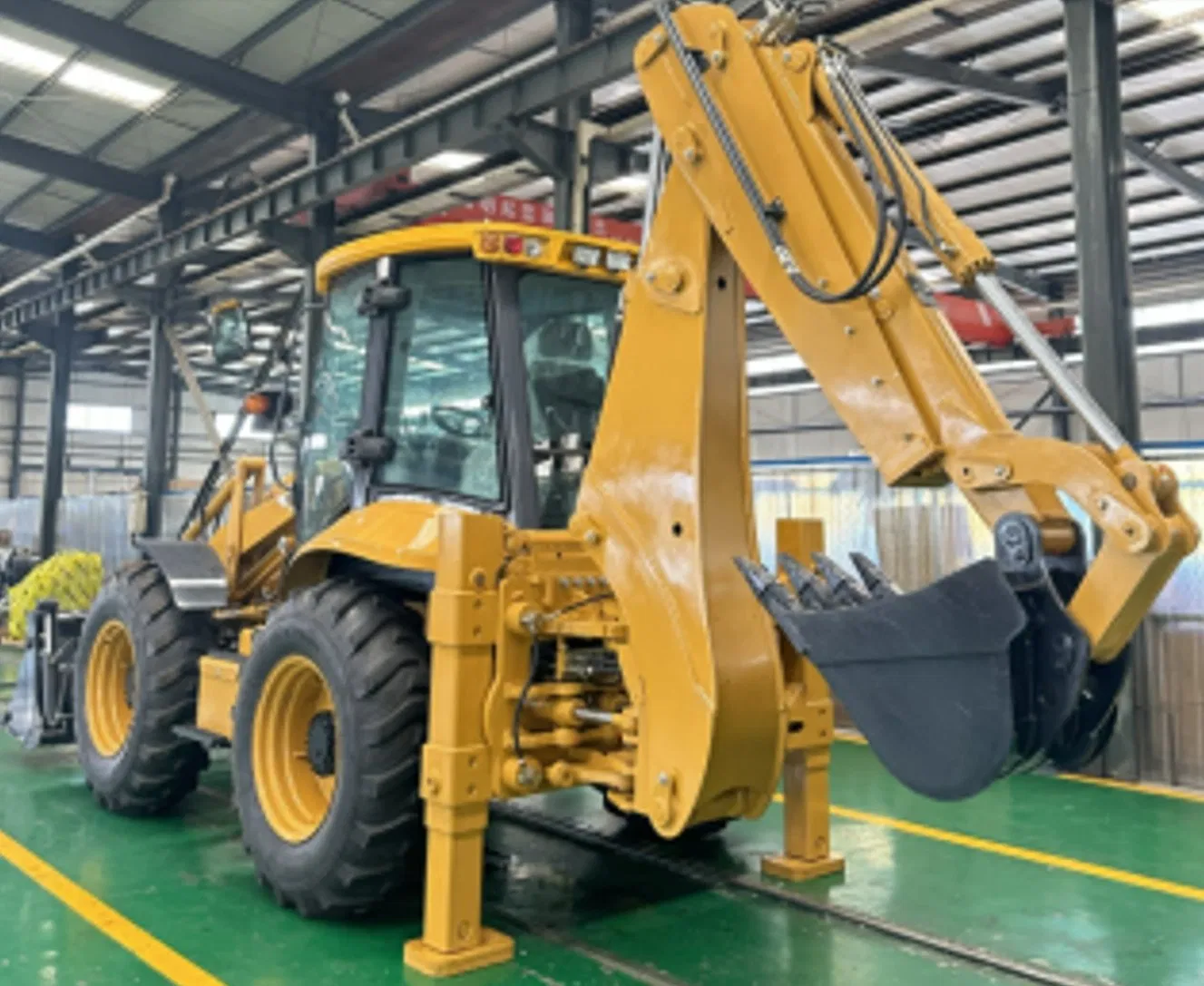 HBXG SHEHWA HB2503 Backhoe loader Rated loading capacity 2.5 tons Rated digging bucket capacity 0.3 CBM Operating weight 9.12 Tons EAC ISO9001 New