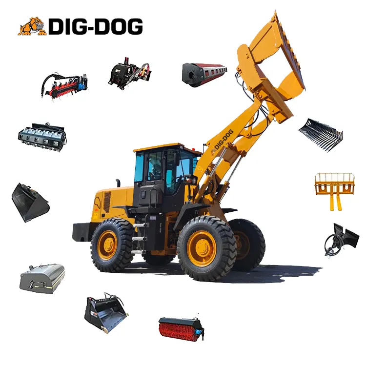 Tracked Skid Steer Loader Front