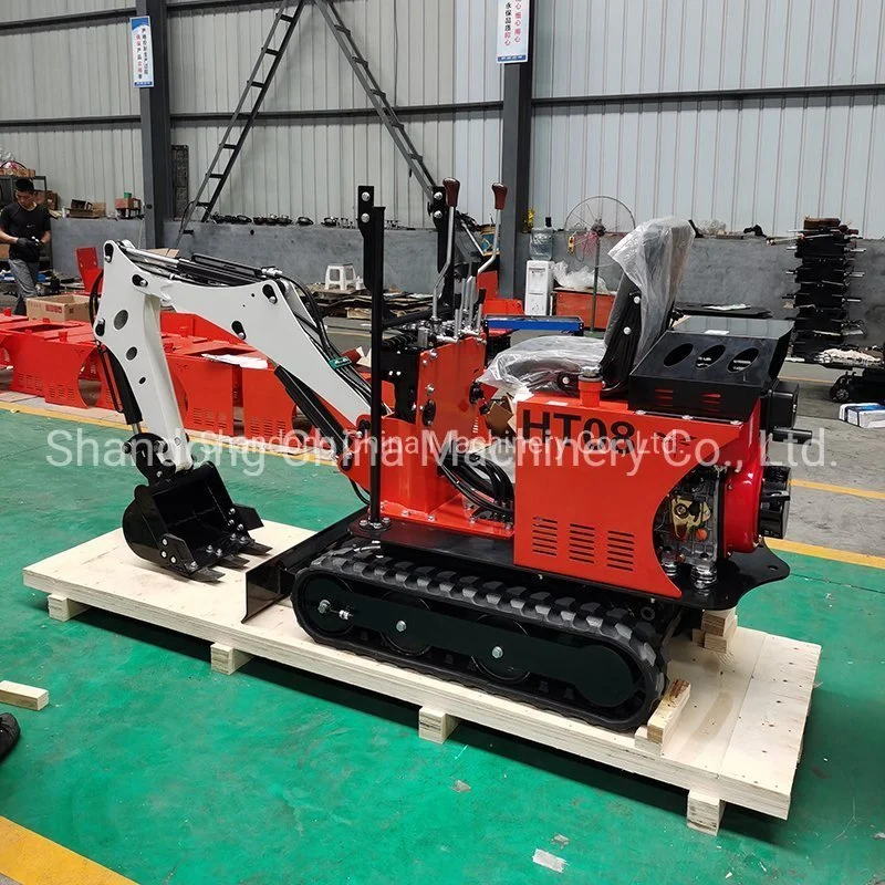 800kg/0.8ton Small Size Wheel Micro Digger Bagger Mini Electric Performance Hydraulic Crawler Machine Popular in Fgermany/New Zealand/Australia Excavator