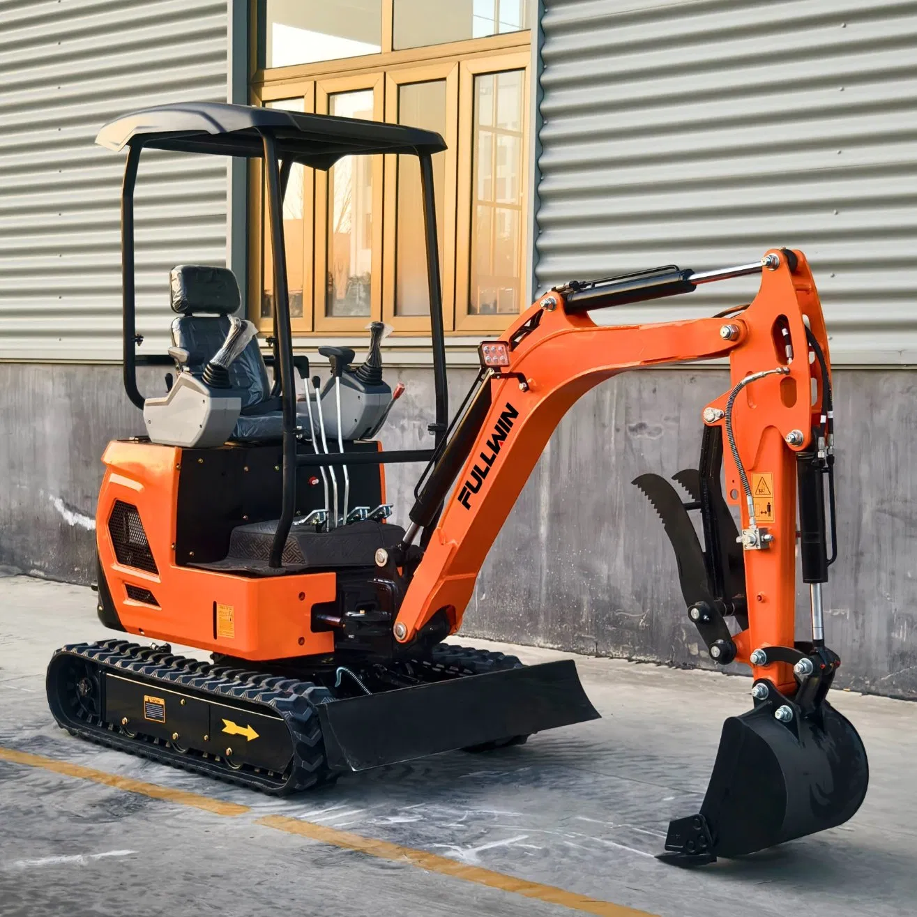 Free Shipping Good Condition OEM Service Mini Digger 1ton Hydraulic Kubota Engine Backhoe Crawler Excavator for Sale