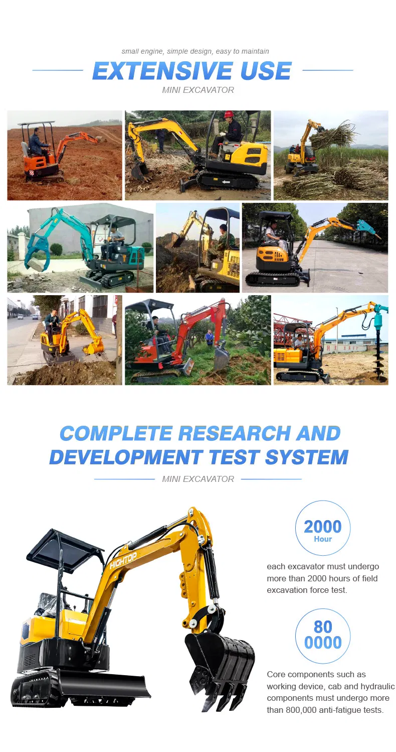 Mini Excavator View 7