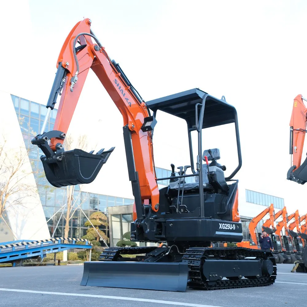 2.5 Ton Mini Excavator for Kubota Engine Free Shipping CE Euro 5 EPA Certified Small Crawler Excavator 1 Tons 2 Digger Bagger