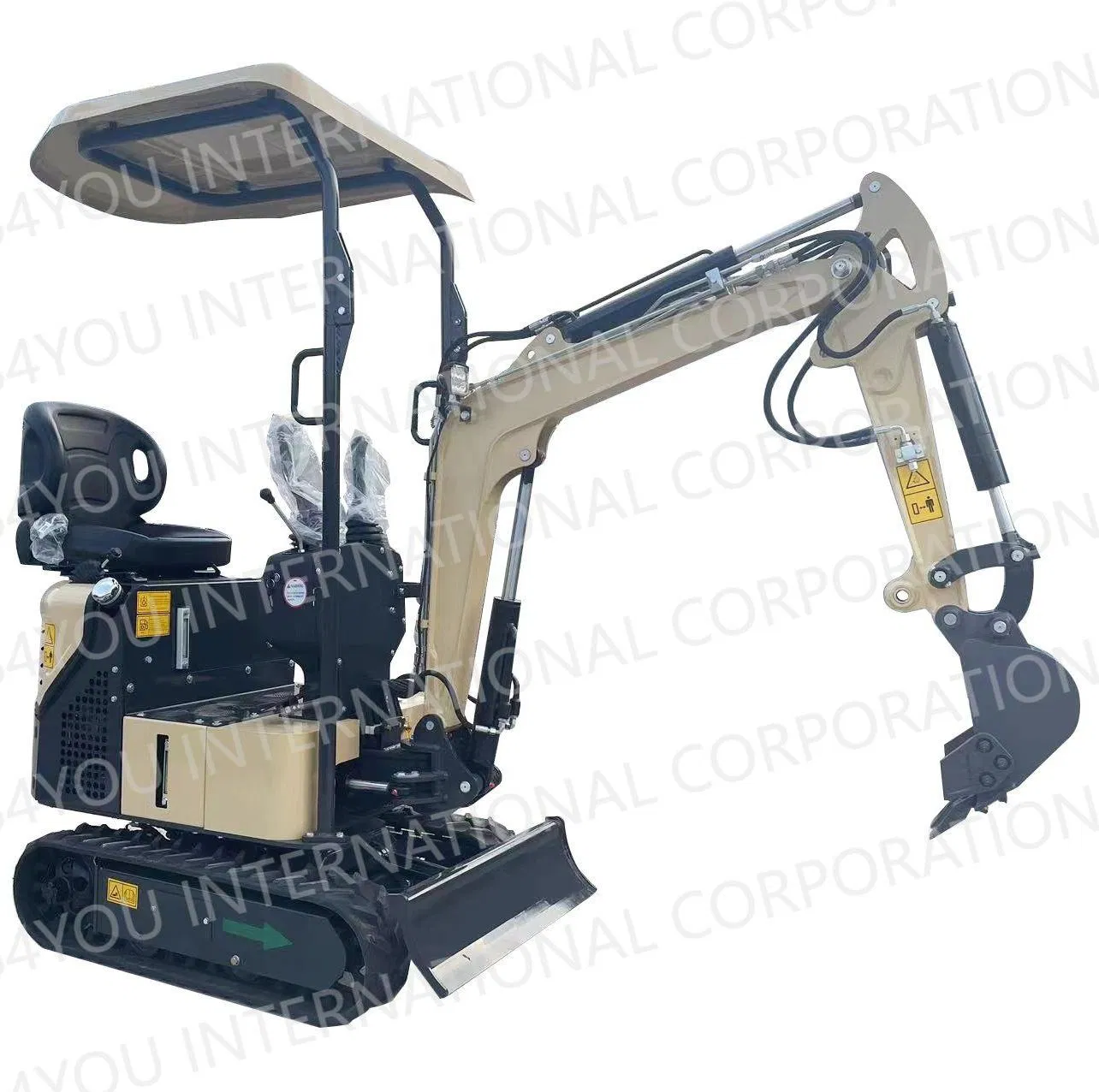 Rdt-10 0.6 0.8 1 1.2 Ton Cheap New Used Garden Farm Track Home Crawler Wheel Construction Popular Small Ku Bota Mini Micro Graver Bager Digger Pelle Excavator