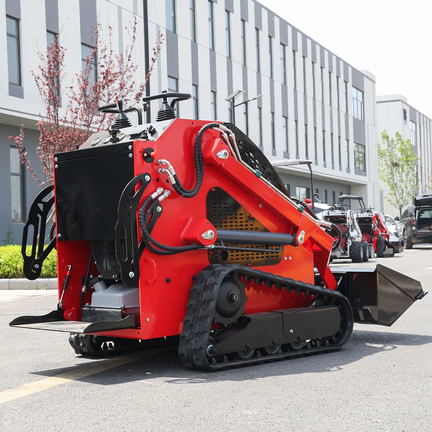 Free Shipping Euro V EPA Engine Wheel/Track Loader Diesel Mini Skid Steer Loader Crawler Loader Mini Skid Steer Loader
