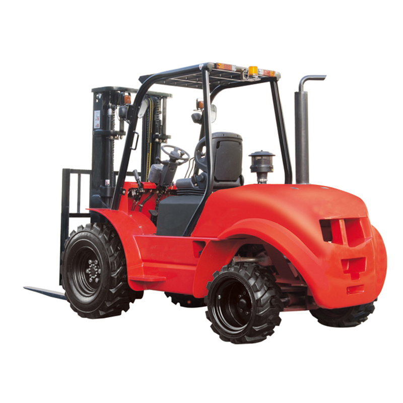 Fork Lift 2WD 3ton Rough Terrain Diesel Forklift with Japan Engine Fork Lift Diesel Boom Forklift Truck