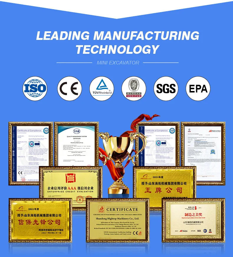 Mini Excavator View 9