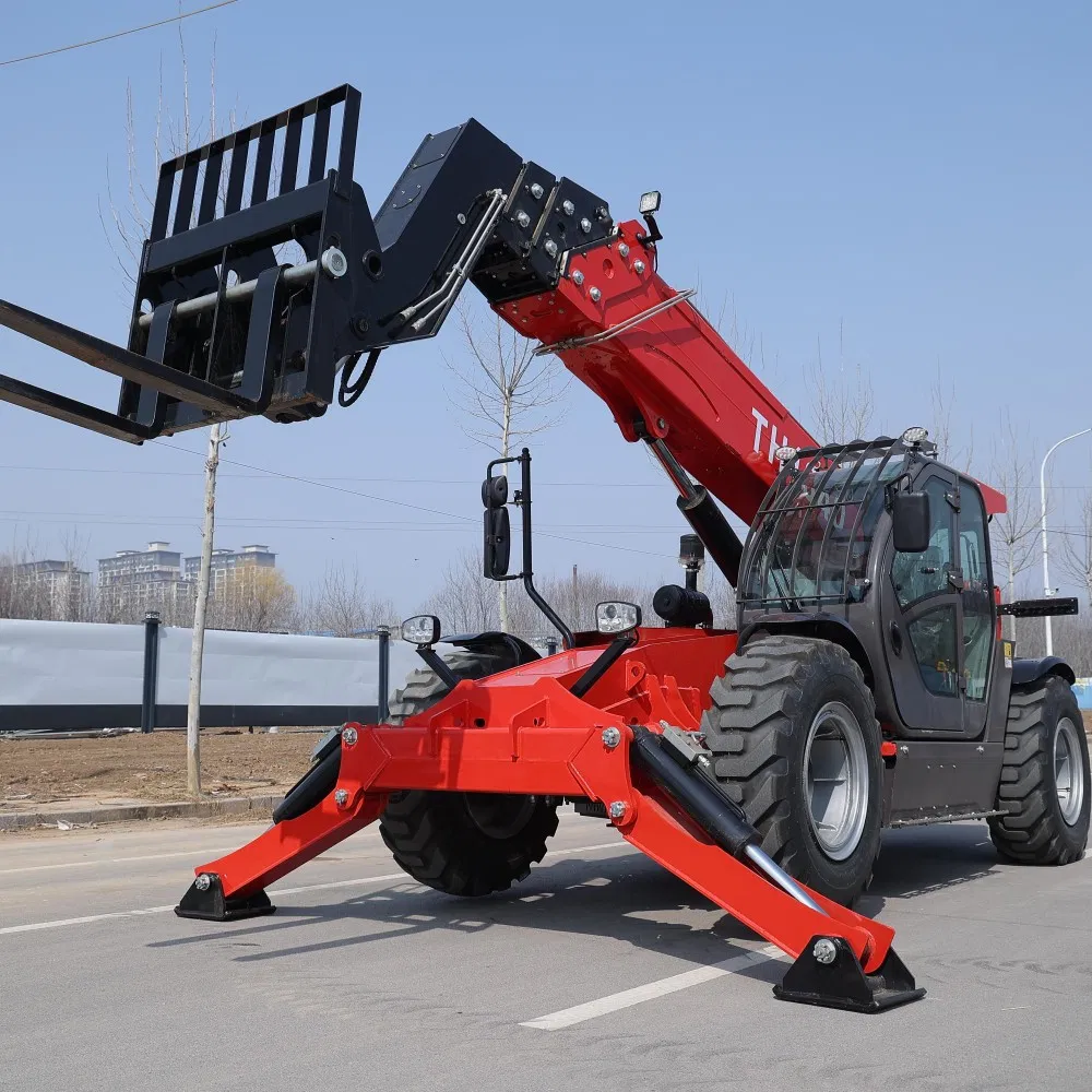Diesel-Powered Telehandler with 18m Reach &amp; 360° Rotating Boom