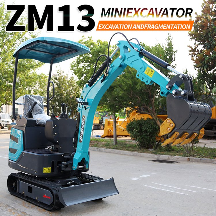 Garden Farm Compact Multi-Function Bagger Wheel Loader Backhoe Excavator Agricultural Orchard Construction Hydraulic Crawler Small Mini Digger Excavator