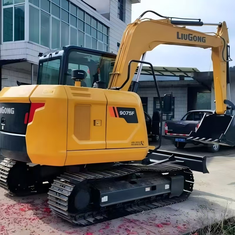 Brand New Liugong Excavator 9075f 913f 922f with Attachment 7.5ton 13ton 22ton Mini Crawler Excavator