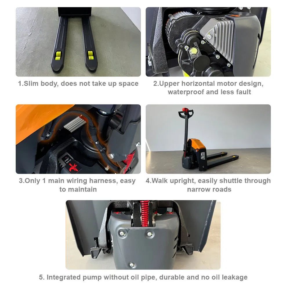 Hot Sellers Power Automatic 1.5ton 2ton Battery Electric Pallet Jack