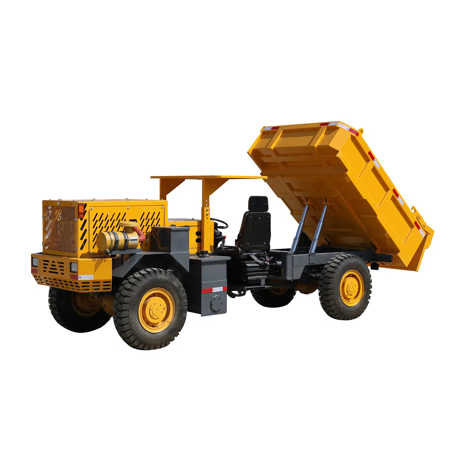 Diesel Articulated Underground Mining Dump Truck 4X4 Low Profile Articulated Mining Dump Truck