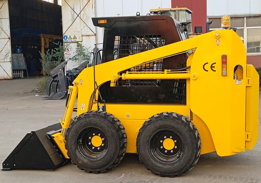New 50HP Skid Steer Loader Mini Loader with Attachments for Sale