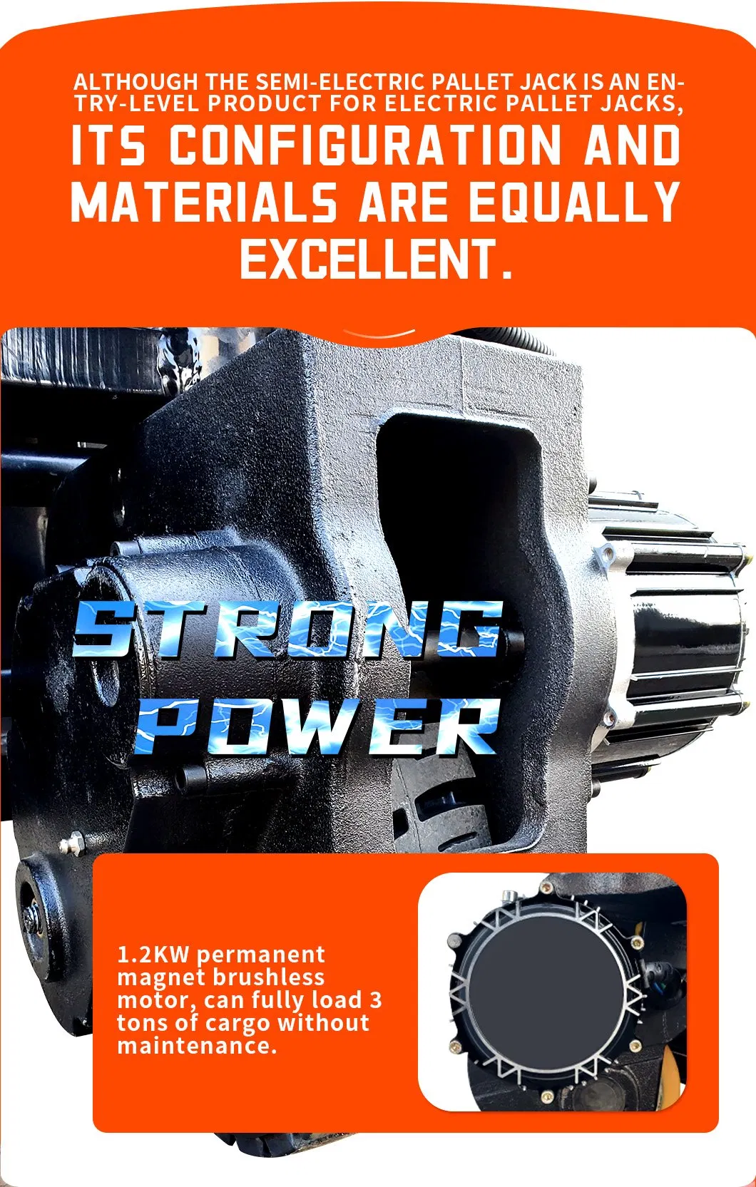 Electric Pallet Truck Detail 2