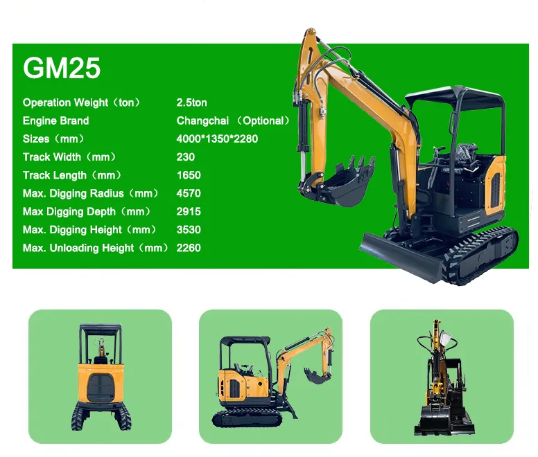 Mini Excavator Feature 2