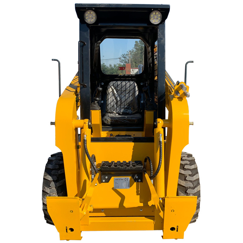 Rubber Track Wheel Construction Compact Mini Skid Steer Wheel Loader