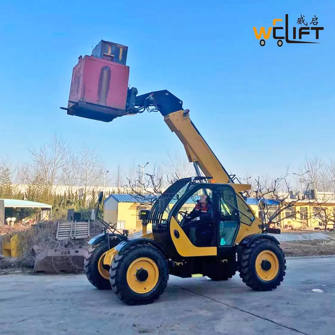 Factory Direct Sale: 4ton Telehandler Tl735 with 7m Lifting Height Telescopic Forklift