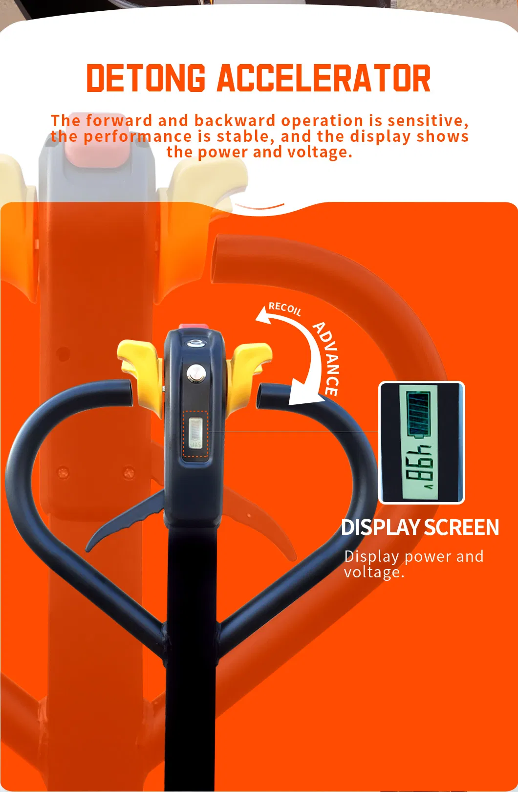 Electric Pallet Truck Detail 4