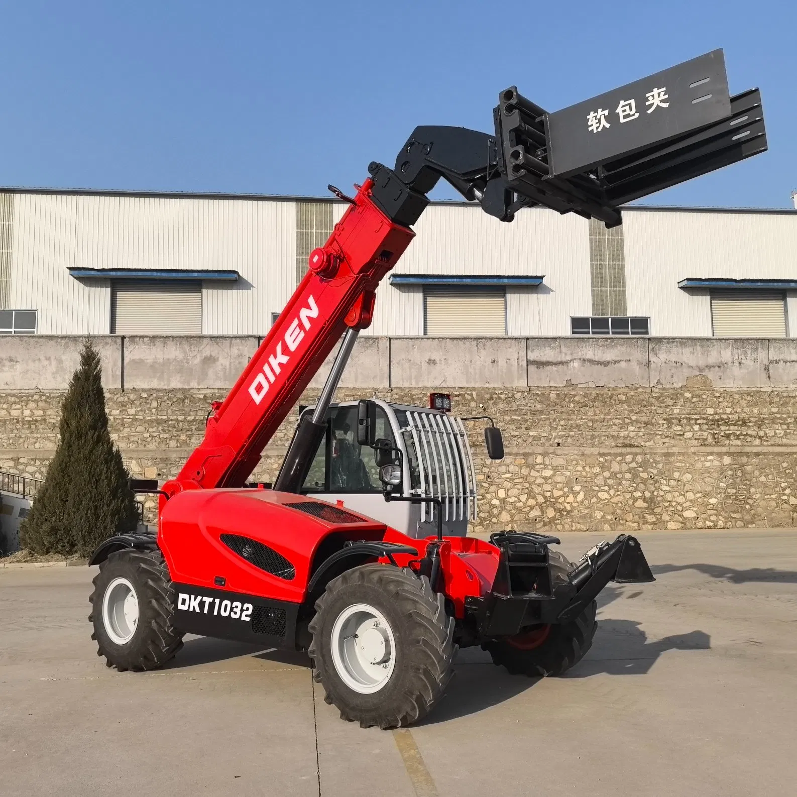 3.2ton 4X4X4 Telehandler Telescopic Handler/Forklift