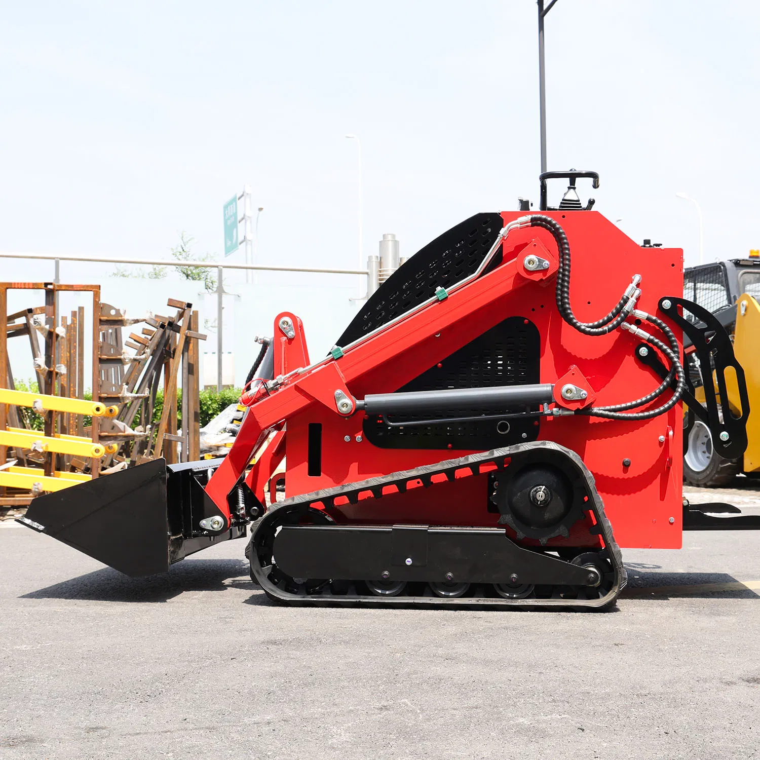 Free Shipping Euro V EPA Engine Wheel/Track Loader Diesel Mini Skid Steer Loader Crawler Loader Mini Skid Steer Loader