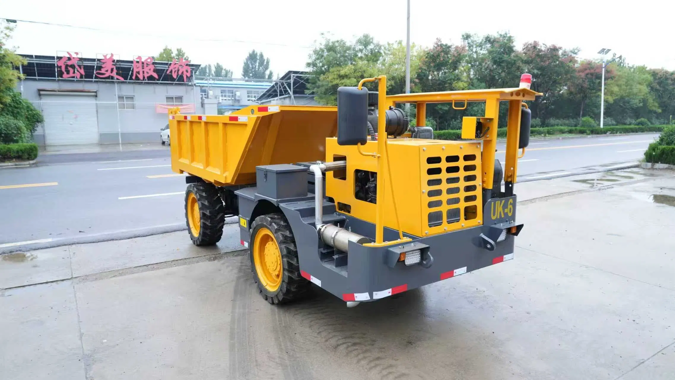 4X4 Wheel Drive 3cbm Articulated Hydraulic Dump Truck for Underground/Mining/Tunnel Use