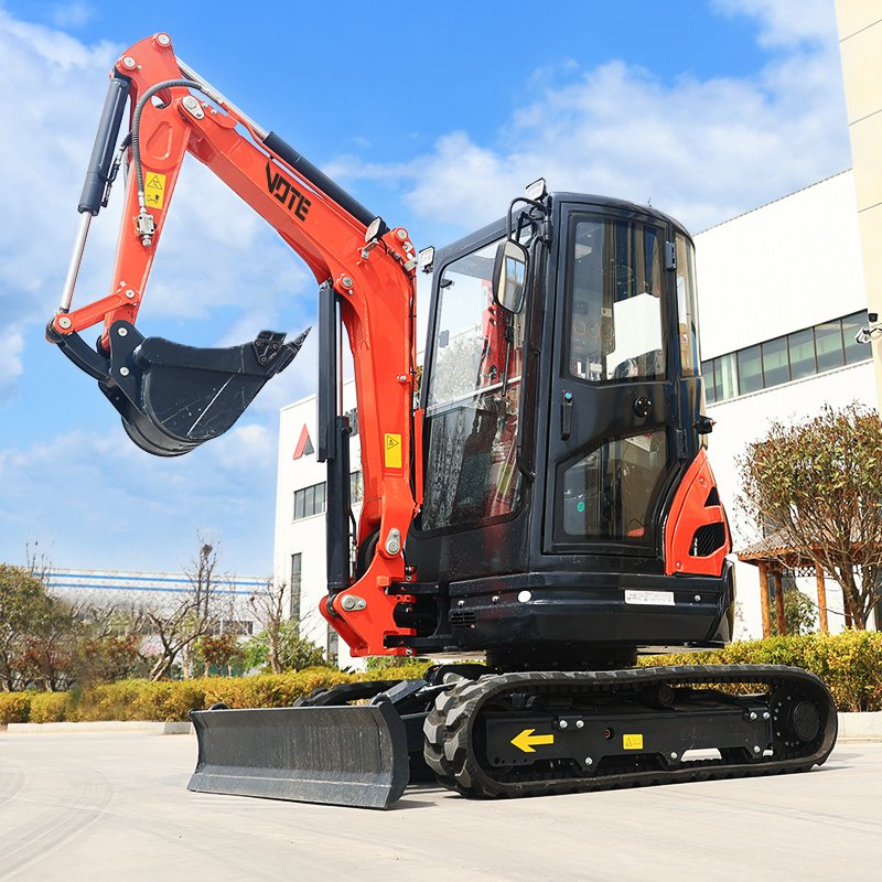 2.5 Ton 3.5 Ton Digger Micro Size Free Shipping Digger CE Mini Excavator for Factory Price Excavators Machine Cheap 3 Ton Mini Amphibious 5ton Excavator