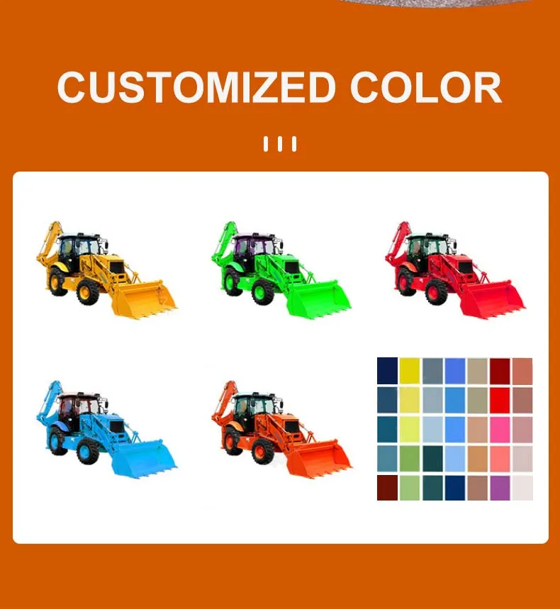 Backhoe Loader View 2